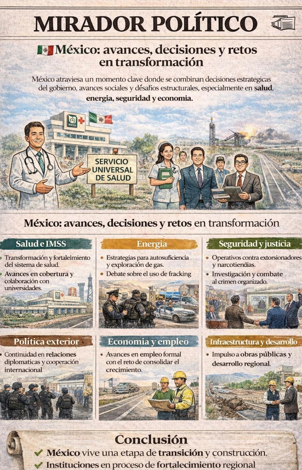 México: avances, decisiones y retos en transformación